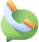 WhatsApp messaging icon for customer contact