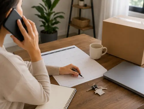 Moving booking rules covering deposits, cancellations and date changes