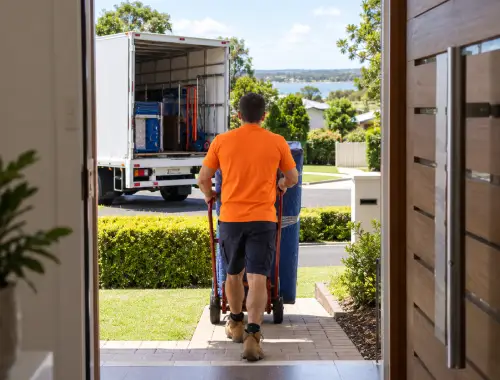 Household furniture transport connecting Brisbane and Maryborough