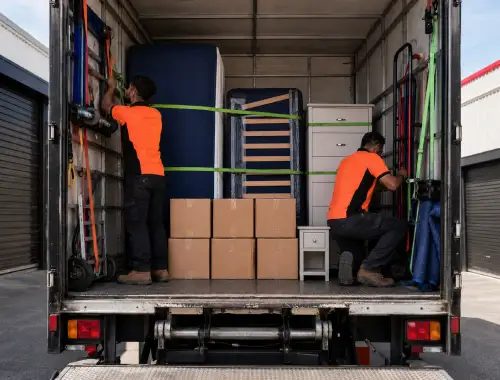 Removalists assisting with one-bedroom residential relocations