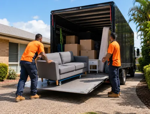Small-load and residential moving assistance for household relocations