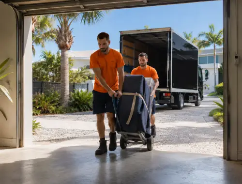 Furniture removals travelling between the Sunshine Coast and Hervey Bay