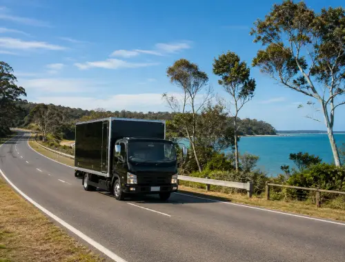 Small-load moving route connecting Sunshine Coast with Hervey Bay