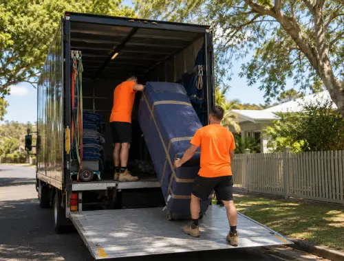 Removalists in Tewantin assisting with smaller household moves and downsizing relocations