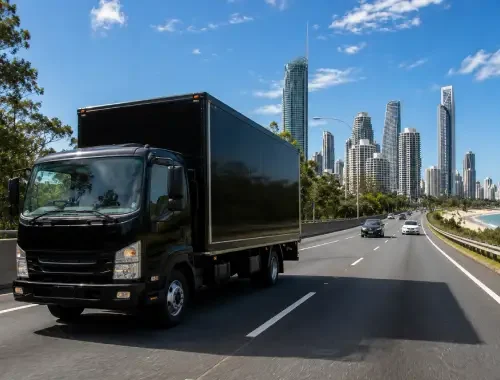 Furniture relocation route connecting Brisbane and the Gold Coast