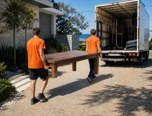 Small household moves and furniture transport across Moffat Beach