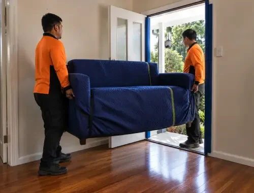 Complete furniture and household contents being relocated from a smaller home