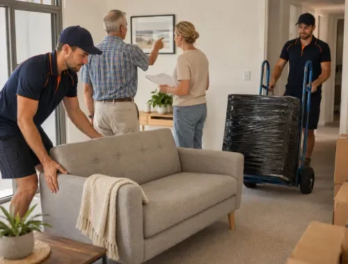 Practical furniture and household moving assistance for smaller residential relocations