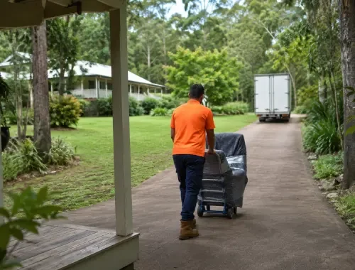 Household furniture transport and compact moving services in Samford