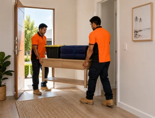 Several furniture items grouped together for one defined moving job