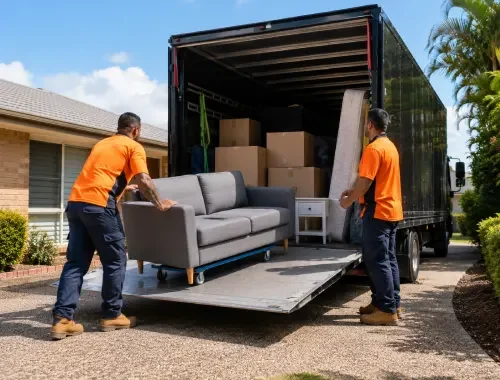 Small-load and residential moving assistance for household relocations