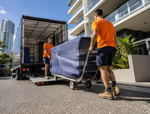 Furniture removalists providing pre-booked moves between the Sunshine Coast and Gold Coast