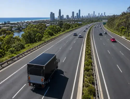 Furniture transport connecting Sunshine Coast locations with the Gold Coast
