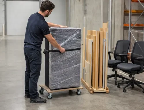 Furniture and suitable items collected from an agreed warehouse location