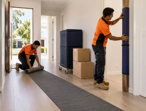 Household relocation planned around property settlement requirements