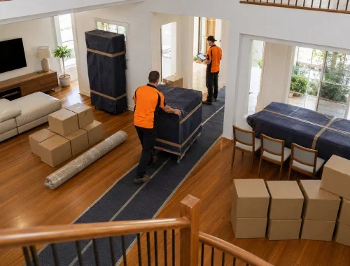 Furniture and household contents assessed for a selected full-house relocation