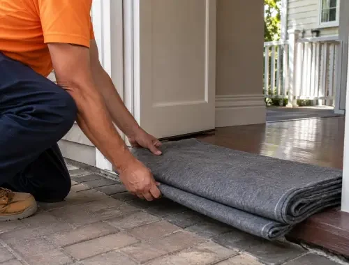 Residential furniture transport and compact household moves in Wilston